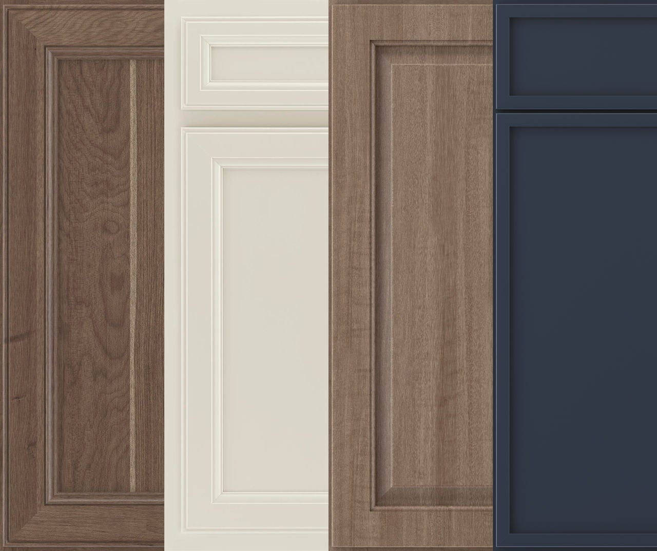 4 cabinet door options