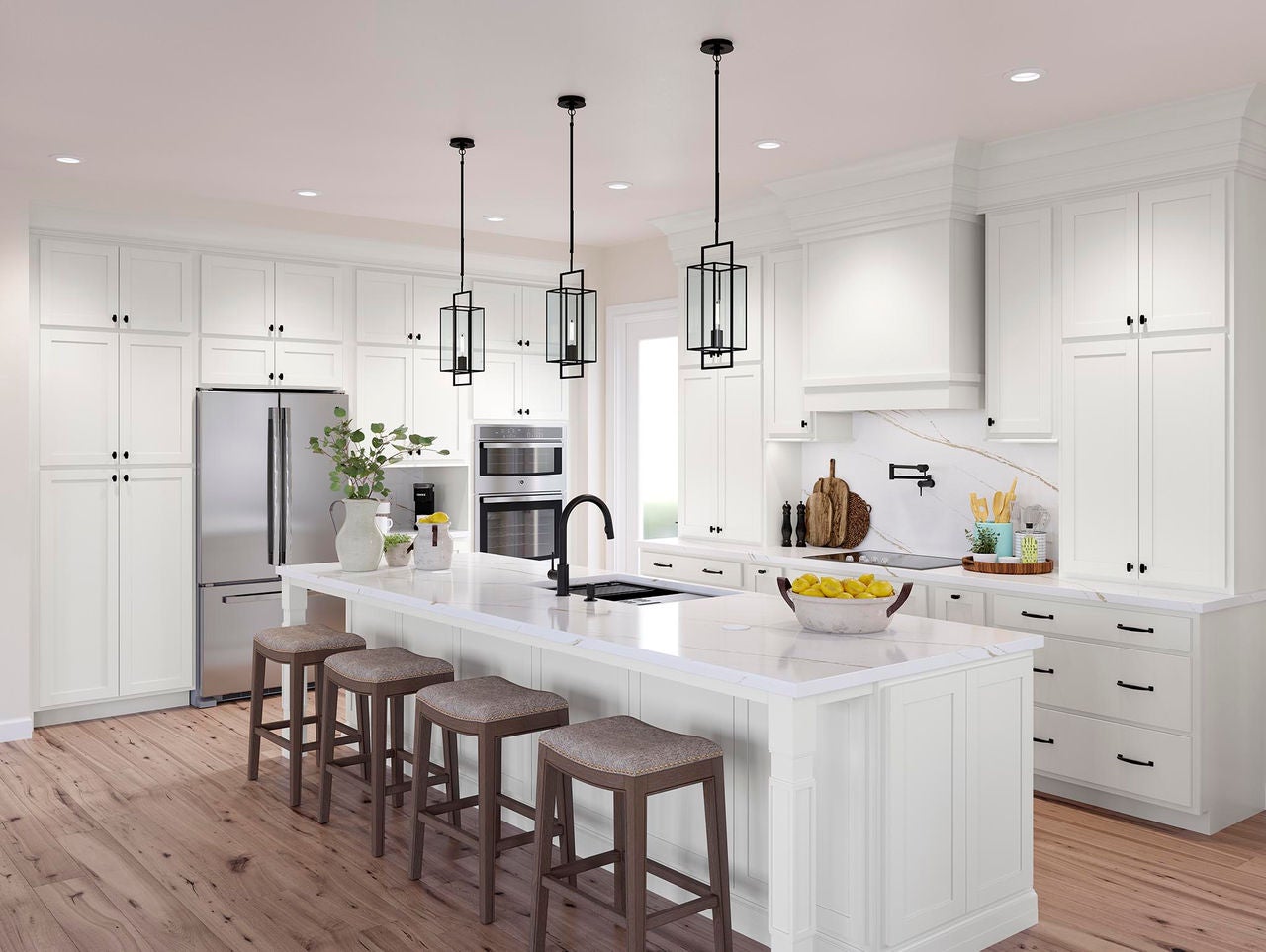 White kitchen 