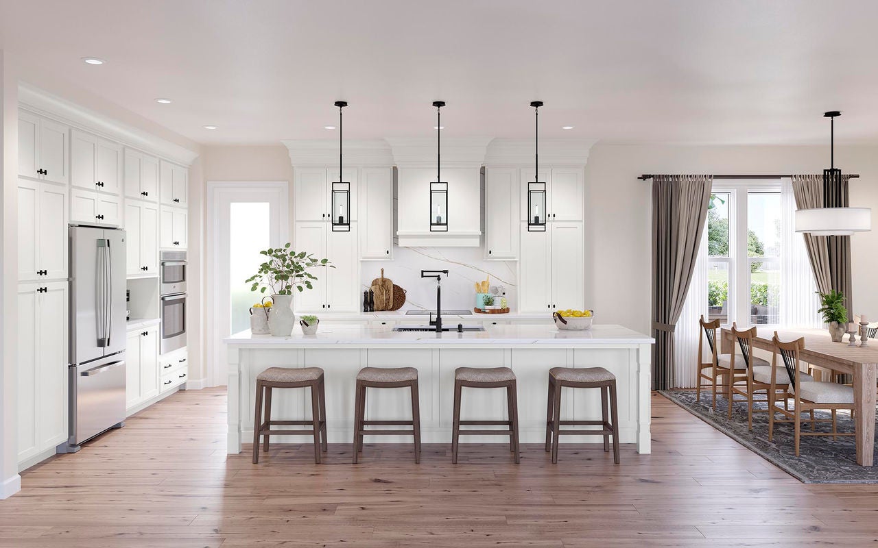 Painted Linen Cabinets